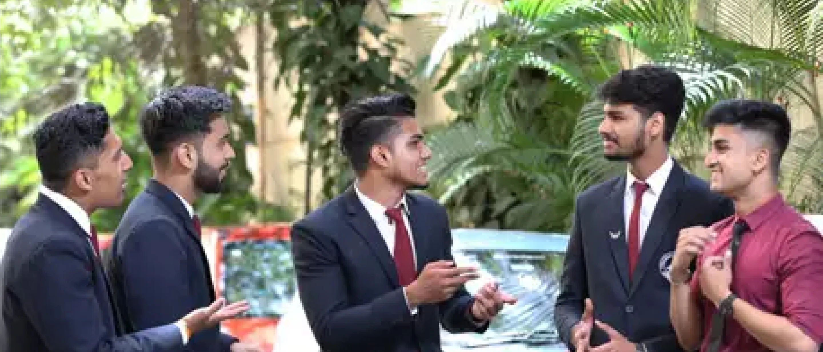 Presidency College students on campus