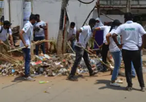 cleanliness drive organized by presidency college autonomous