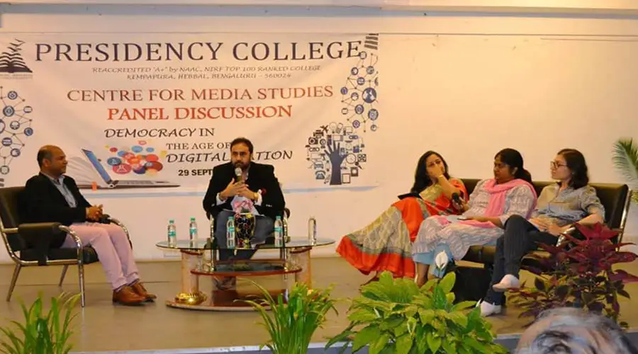 Centre for media studies panel discussion